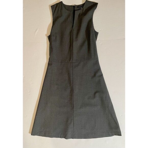 Theory blue gray office wear dress - Picture 3 of 6